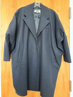 Vintage MM6 Maison Martin Margiela Navy Cocoon coat - EU Size 36 - US Size 4